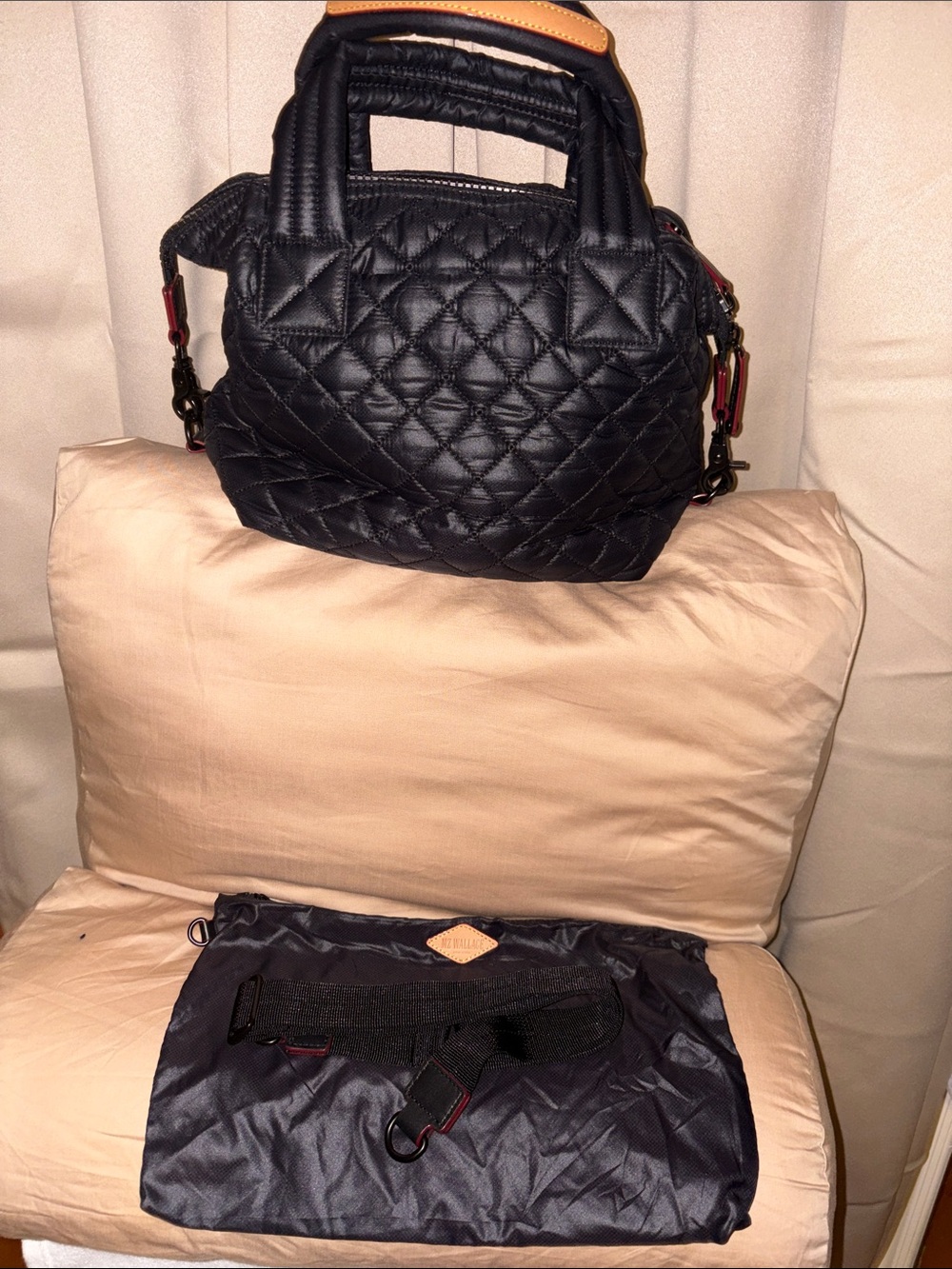 MZ Wallace Small Sutton Deluxe Top Handle Bag NWOT
